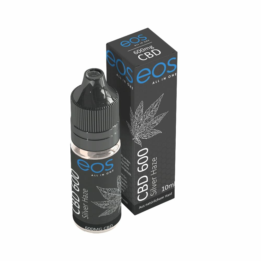 Eos CBD Liquid Silver Haze mit Verpackung