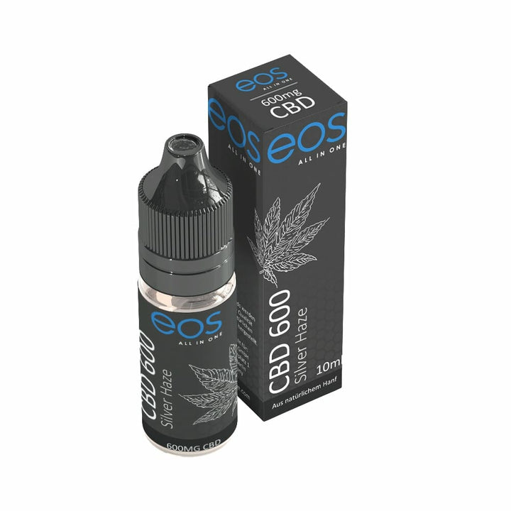 Eos CBD Liquid Silver Haze mit Verpackung
