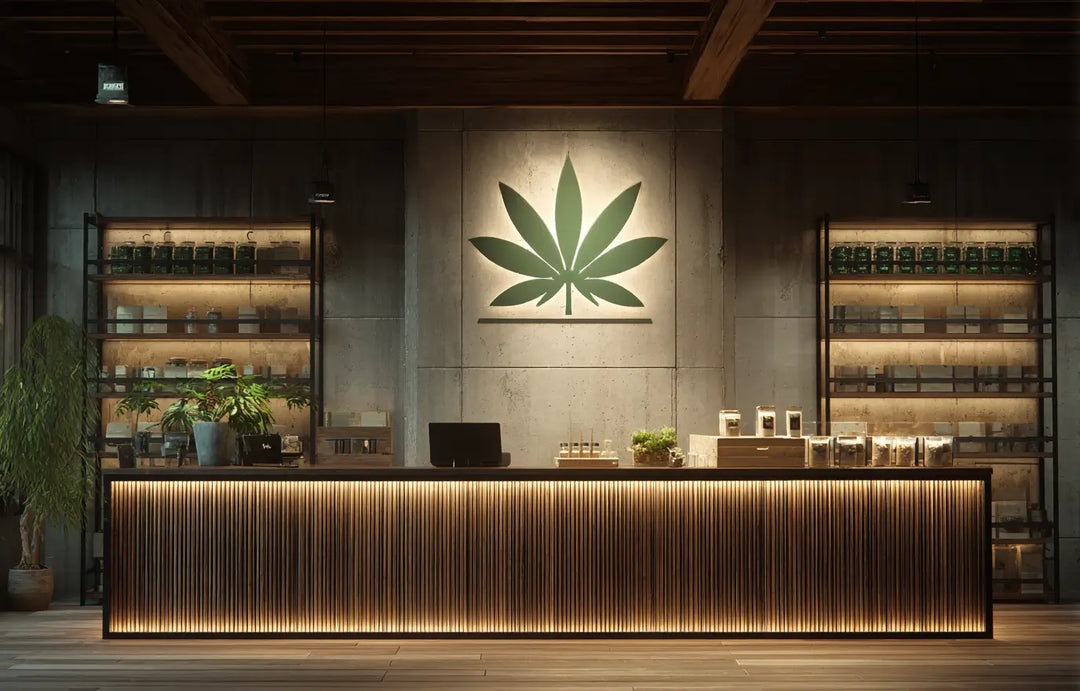 CBD Shop in Leer von innen
