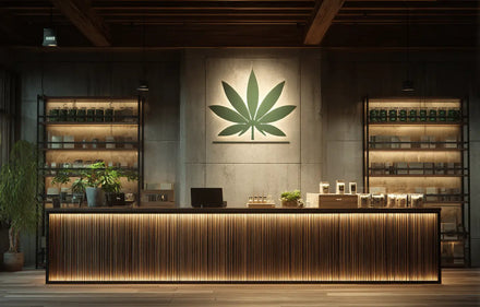 CBD Shop in Leer von innen
