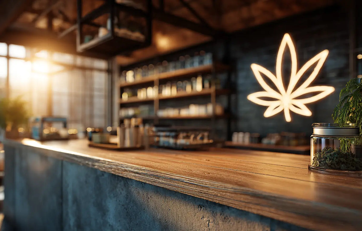 Der Cannabis CBD Shop Freiburg von innen