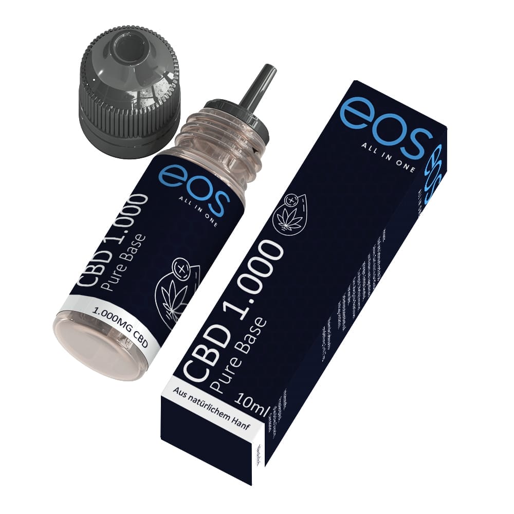 Eos CBD Liquid Silver Haze mit Verpackung