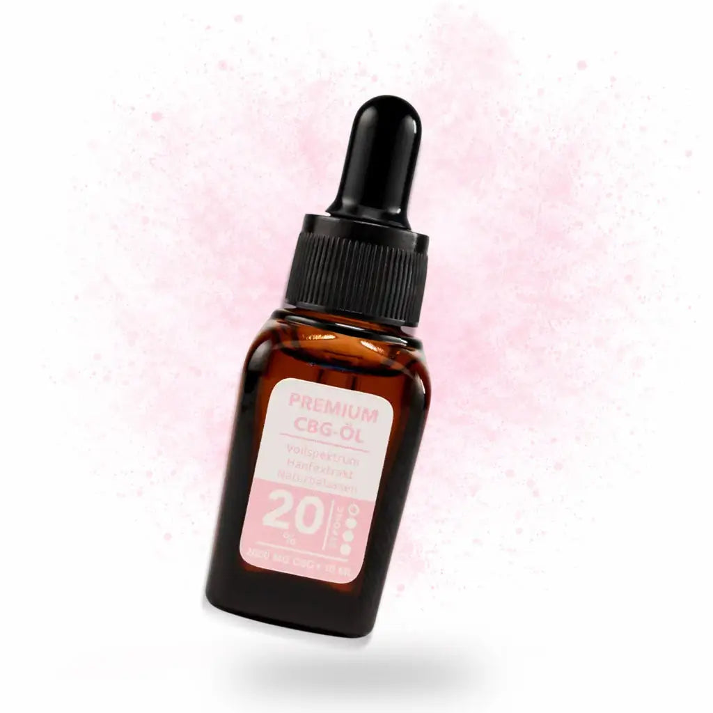 CBG Öl schwebend in der Luft