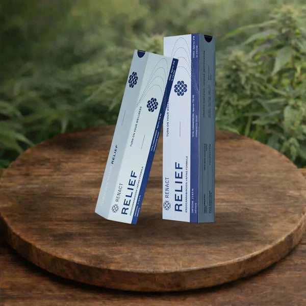 Renact CBD Vape Kartusche Relief mit Vollspektrum Cannabinoiden
